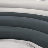 Intex 28481E Simple Spa 77in x 26in 4-Person Outdoor Portable Inflatable Round Heated Hot Tub Spa with 100 Bubble Jets, Filter Pump, and Cover, Gray